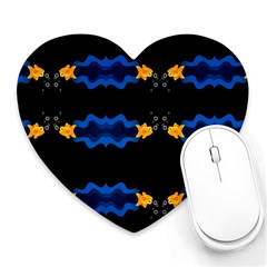 Digital Illusion Heart Mousepads