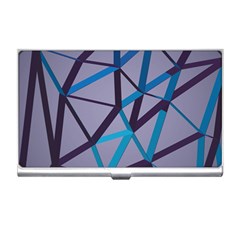 3d Lovely Geo Lines 2 Business Card Holder by Uniqued