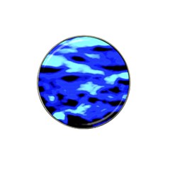 Blue Waves Abstract Series No11 Hat Clip Ball Marker (10 Pack) by DimitriosArt