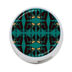 Abstract Geometric Design    4-port Usb Hub (one Side) by Eskimos