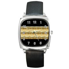 Digitaldesign Square Metal Watch by Sparkle