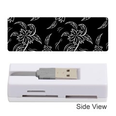 Folk Flowers Print Floral Pattern Ethnic Art Memory Card Reader (stick)