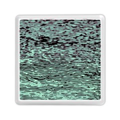 Blue Waves Flow Series 5 Memory Card Reader (square) by DimitriosArt