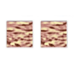 Pink  Waves Flow Series 10 Cufflinks (square) by DimitriosArt