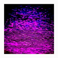 Magenta Waves Flow Series 1 Medium Glasses Cloth (2 Sides) by DimitriosArt