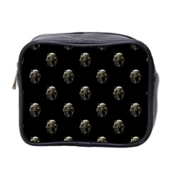 Creepy Head Sculpture With Respirator Motif Pattern Mini Toiletries Bag (two Sides) by dflcprintsclothing