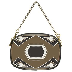 Abstract Pattern Geometric Backgrounds   Chain Purse (one Side) by Eskimos