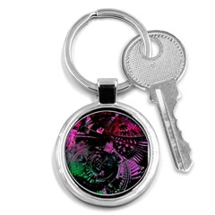 Doppler Ultrasound Key Chain (round) by MRNStudios