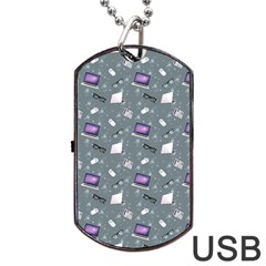 Office Works Dog Tag Usb Flash (two Sides) by SychEva