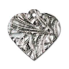 Balch Dog Tag Heart (one Side) by MRNStudios