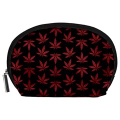 Weed Pattern Accessory Pouch (large) by Valentinaart