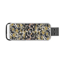 Modern Camo Tropical Print Design Portable Usb Flash (two Sides) by dflcprintsclothing