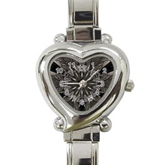 Mechanical Mandala Heart Italian Charm Watch by MRNStudios