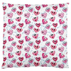 Funny Hearts Standard Flano Cushion Case (two Sides) by SychEva