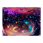 Galaxy glass Double Sided Flano Blanket (Mini)  35 x27  Blanket Front