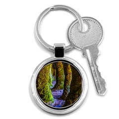 Grutas Del Palacio, Flores, Uruguay Key Chain (round) by dflcprintsclothing