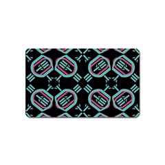 Abstract Pattern Geometric Backgrounds   Magnet (name Card)