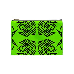 Abstract Pattern Geometric Backgrounds   Cosmetic Bag (medium) by Eskimos