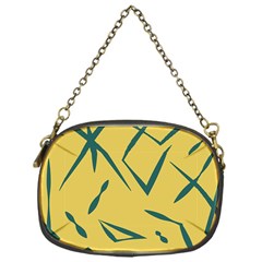 Abstract Pattern Geometric Backgrounds   Chain Purse (one Side) by Eskimos