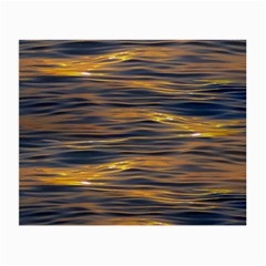 Sunset Waves Pattern Print Small Glasses Cloth