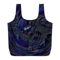 Braille Flow Full Print Recycle Bag (l) by MRNStudios