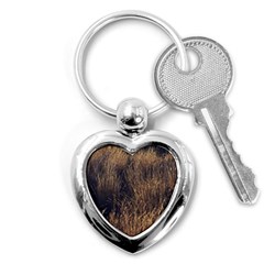 Field Of Light Pattern 1 Key Chain (heart) by DimitriosArt