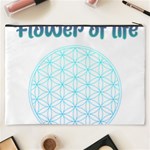 Flower Of Life  Cosmetic Bag (XXXL) Back