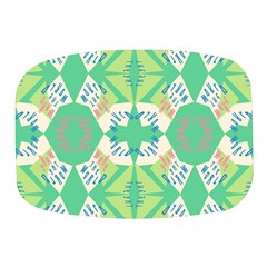 Abstract Pattern Geometric Backgrounds   Mini Square Pill Box by Eskimos