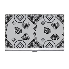 Abstract Pattern Geometric Backgrounds   Business Card Holder by Eskimos