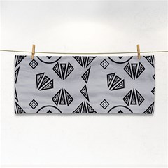 Abstract Pattern Geometric Backgrounds   Hand Towel by Eskimos