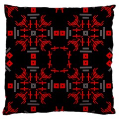 Abstract Pattern Geometric Backgrounds   Large Cushion Case (two Sides) by Eskimos