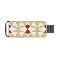 Abstract Pattern Geometric Backgrounds   Portable Usb Flash (two Sides) by Eskimos