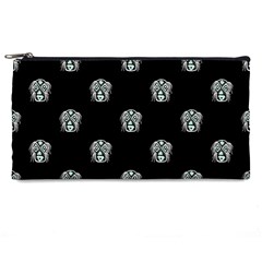 Tribal Mask Motif Drawing Pattern Pencil Case by dflcprintsclothing