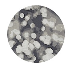 Gray Circles Of Light Mini Round Pill Box (pack Of 5)