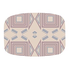 Abstract Pattern Geometric Backgrounds   Mini Square Pill Box by Eskimos