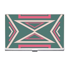 Abstract Pattern Geometric Backgrounds   Business Card Holder by Eskimos