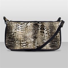 Luxury Snake Print Shoulder Clutch Bag by CoshaArt