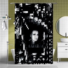 Mrn Echo Shower Curtain 48  X 72  (small)  by MRNStudios