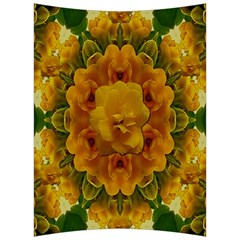 Tropical Spring Rose Flowers In A Good Mood Decorative Back Support Cushion by pepitasart