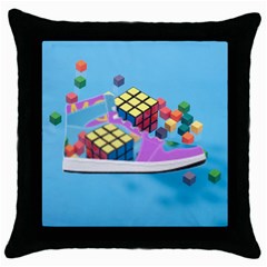 Floating-cubes-on-blue Backgrounderaser 20220422 203144521 Backgrounderaser 20220422 203216276 Throw Pillow Case (black) by marthatravis1968