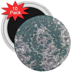 Seaweed Mandala 3  Magnets (10 Pack)  by MRNStudios