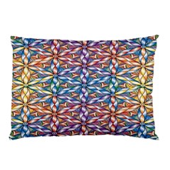 Colorful Flowers Pillow Case (two Sides) by Sparkle