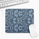 Folk flowers print Floral pattern Ethnic art Large Mousepads Front