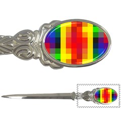 Pride Plaid Letter Opener by WetdryvacsLair