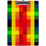 Pride Plaid A4 Clipboard Front