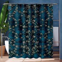 Waterlilies In The Calm Lake Of Beauty And Herbs Shower Curtain 60  X 72  (medium)  by pepitasart