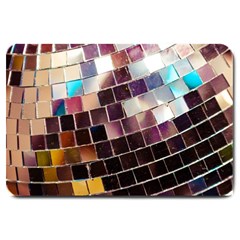 Funky Disco Ball Large Doormat  by essentialimage365