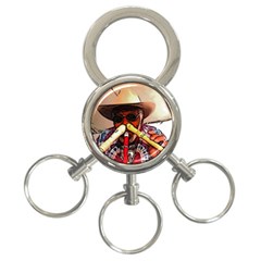 A7502d16-00ec-4c54-8555-4c8710408c05 3-ring Key Chain by oneheartbeat