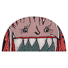 Evil Monster Close Up Portrait Anti Scalding Pot Cap by dflcprintsclothing