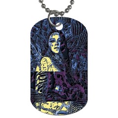 Glitch Witch Ii Dog Tag (two Sides) by MRNStudios